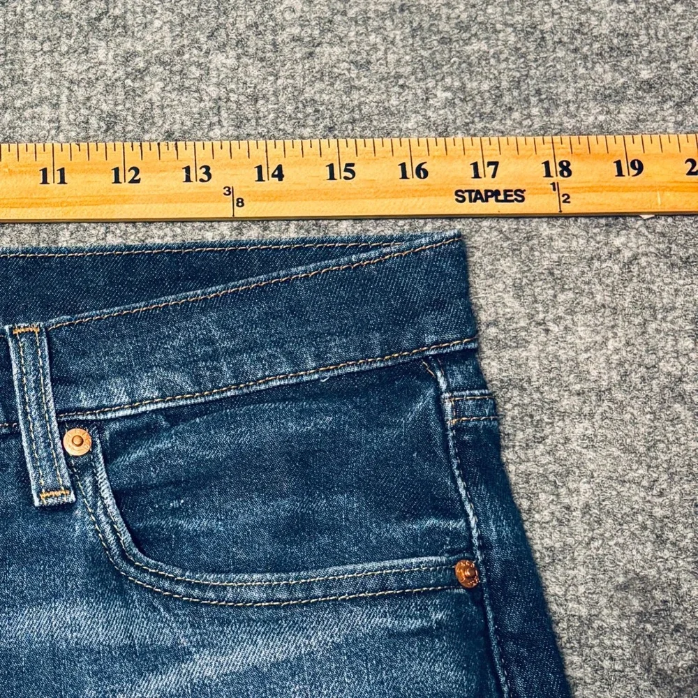 Levis 512 original Red Tab‎ Slim Taper Jeans Mens 32x30 Dark Blue Premium Denim